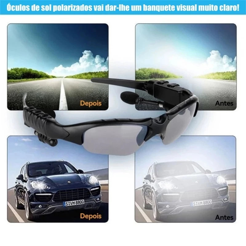 Gafas Con Audifonos Bluetooth
