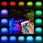 ✨Kit de iluminación para piscinas💦 - Inalámbrico con control remoto✨ - Envío Gratis