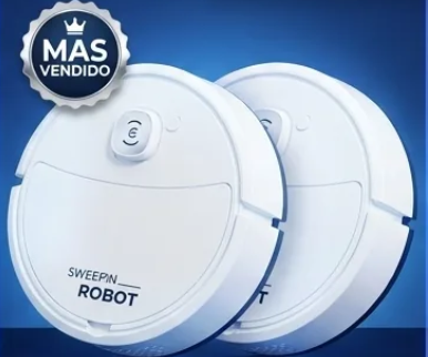 🤖 Mini Robot de Limpieza Automático - 3 em 1: Barre, Aspira y passa la mopa