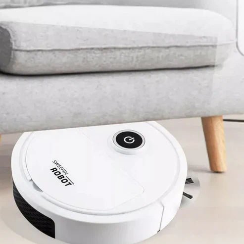 🤖 Mini Robot de Limpieza Automático - 3 em 1: Barre, Aspira y passa la mopa