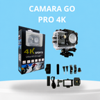 🔥CAMARA GO PRO 4K + FUNDA ULTRARRESISTENTE DE REGALO