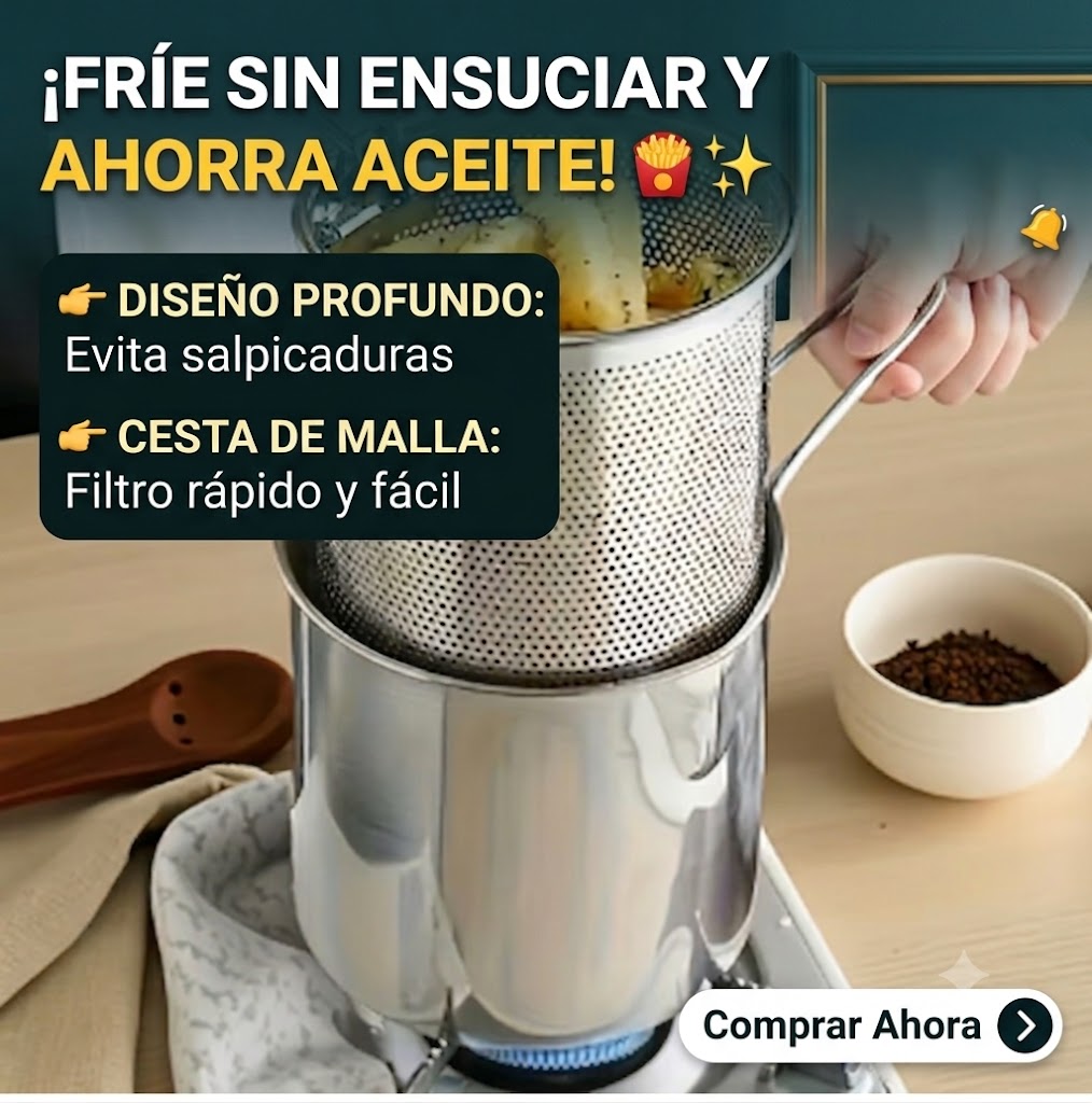 🍳Olla de Freidora (2 unidades) 🎁