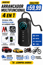 💫Arrancador con compressor 4 en 1