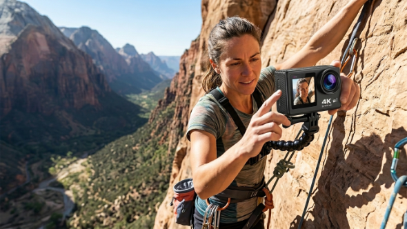 🔥CAMARA GO PRO 4K + FUNDA ULTRARRESISTENTE DE REGALO