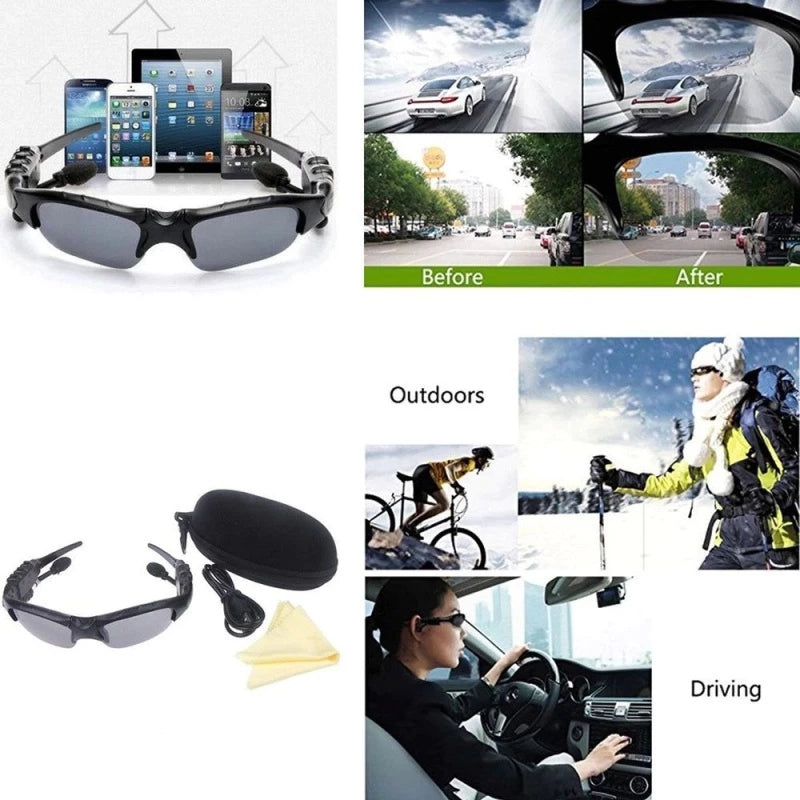 Gafas Con Audifonos Bluetooth