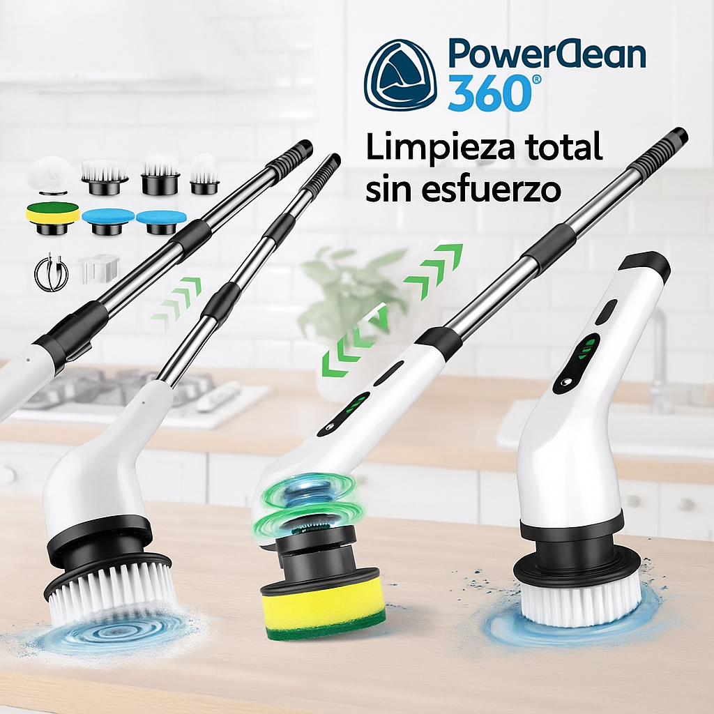 ✨PROMO - PowerClean 360° | Limpieza total sin esfuerzo - 🚚FRETE GRATÍS